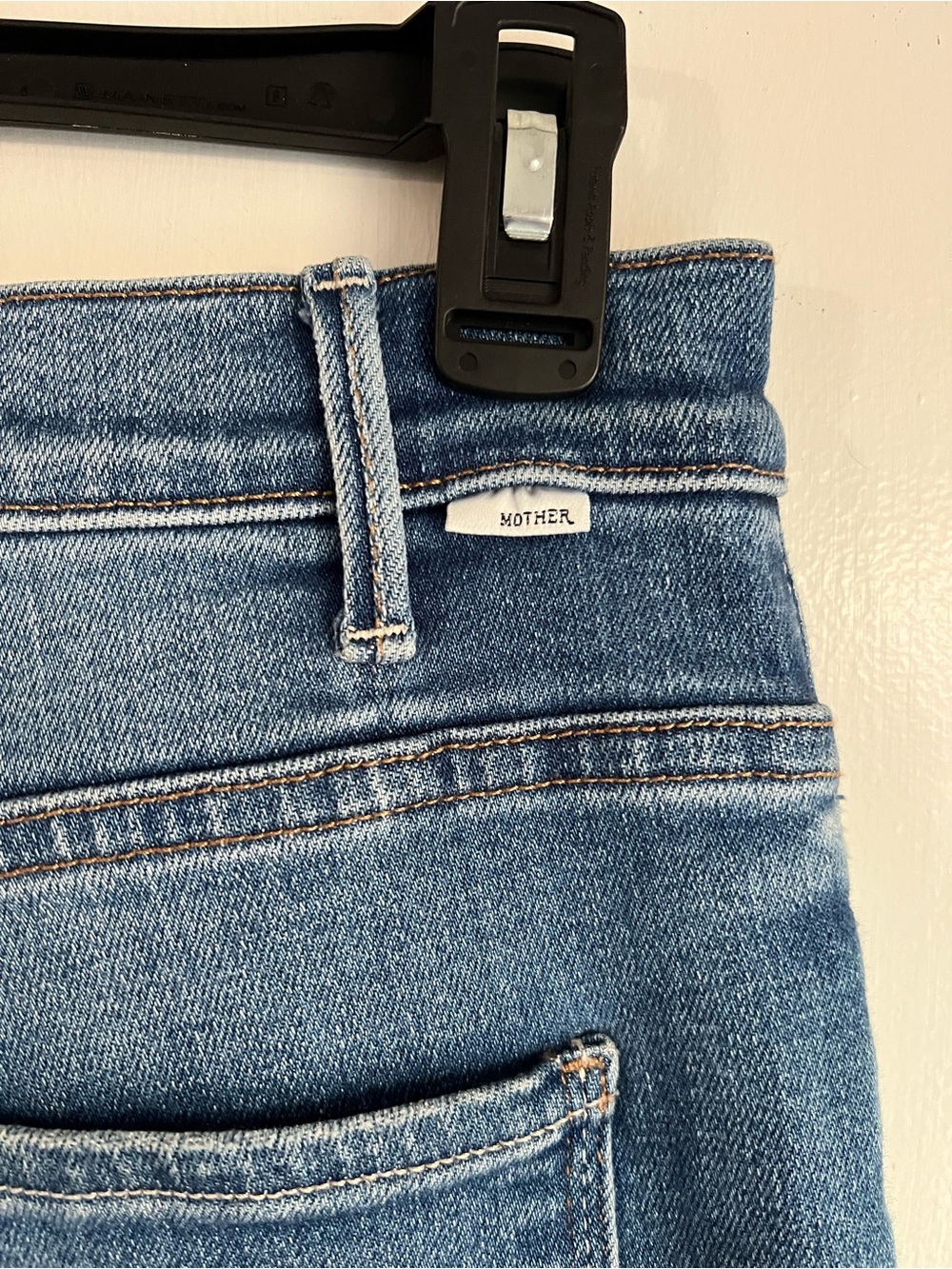 MOTHER The Hustler High-Rise Ankle Fray Jeans | Layover Wash | Size 29 - Picture 6 of 14